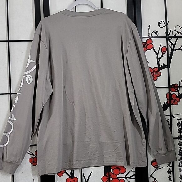 Disney Parks 100 Years of Wonder Mickey & Minnie Gray Long Sleeve Shirt Size L - Picture 6 of 8